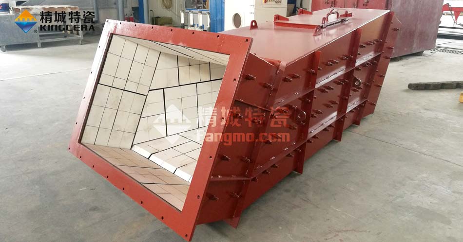 PA视讯特瓷溜槽耐磨陶瓷衬板