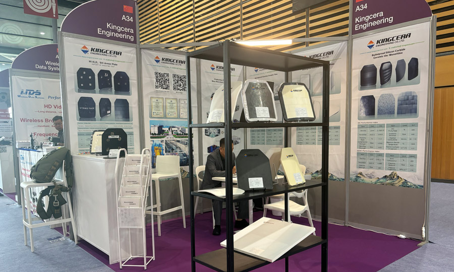 湖南PA视讯携最新防弹产品亮相法国欧洲国际防务展