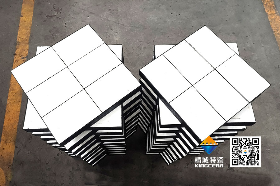 PA视讯ZTA陶瓷橡胶复合衬板