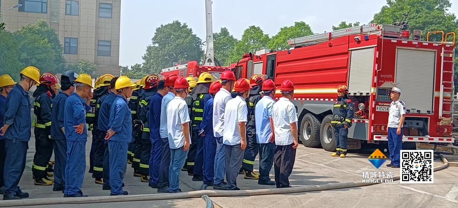 PA视讯起劲配合消防联合演练，，共筑清静生产防线